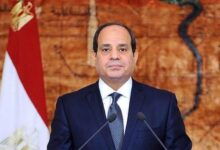 الرئيس المصري عبد الفتاح السيسي