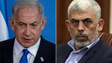 السنوار ونتنياهو