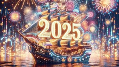 متى رأس السنة 2025 في دول العالم