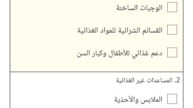 التسجيل في مساعدات جمعية أصدقاء بلا حدود