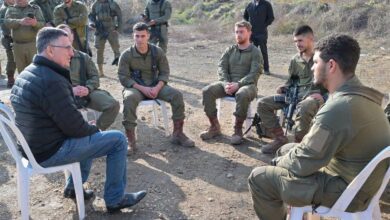 ساعر من الحدود السورية: نشاط قواتنا في المنطقة ضروري لحماية مستوطناتنا
