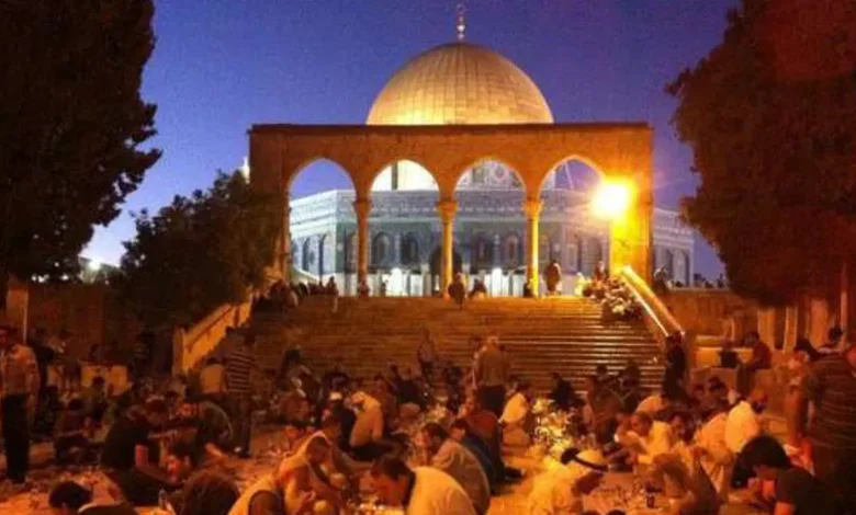 إمساكية شهر رمضان 2025 في القدس