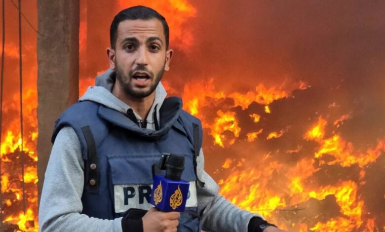 من هي زوجة الصحفي أنس الشريف